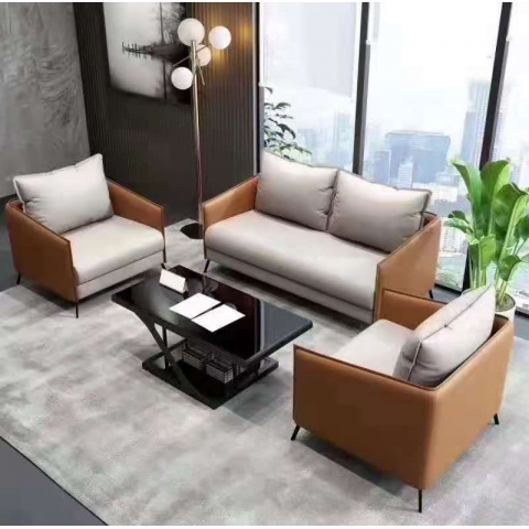 勝芳沙發批發 商務辦公沙發 休閑沙發 沙發三件套客廳沙發皮革沙發 會客接待室沙發 經理室沙發  三人位沙發 雙人位沙發單人位沙發時尚鐵藝沙發茶幾組合大洋家具