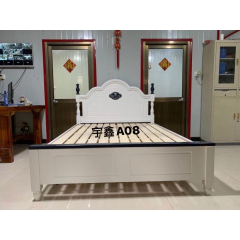 勝芳床鋪批發 雙人床 實木床 鐵條床 折疊雙人床 木質雙人床 雙人板床 北歐家具 臥室家具 酒店家具 宇鑫家具