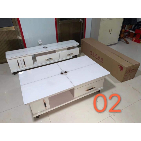 勝芳茶幾電視柜批發 板式茶幾電視柜 時尚茶幾組合 歐式 簡約 客廳家具 歐式家具 北歐  新雨林家具