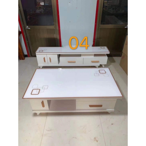 勝芳茶幾電視柜批發 板式茶幾電視柜 時尚茶幾組合 歐式 簡約 客廳家具 歐式家具 北歐  新雨林家具