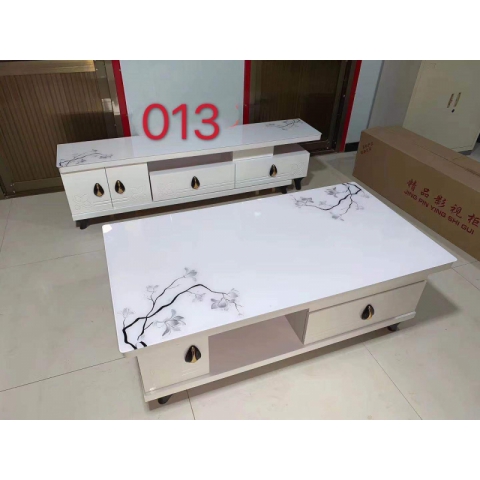 勝芳茶幾電視柜批發 板式茶幾電視柜 時尚茶幾組合 歐式 簡約 客廳家具 歐式家具 北歐  新雨林家具