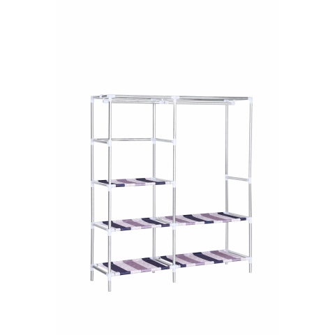 勝芳布衣柜批發 布衣柜 布衣櫥 折疊衣柜 加厚環保無膠布衣柜 加固衣柜 防塵衣柜 簡易衣柜 便攜衣柜  京華家具