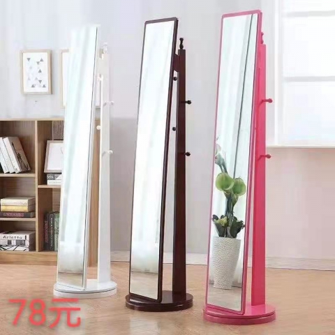 勝芳家具批發 穿衣鏡 全身鏡 試衣鏡 落地鏡 服裝店鏡子 臥室長鏡子 全身鏡 簡約 立體 移動 驕陽家具