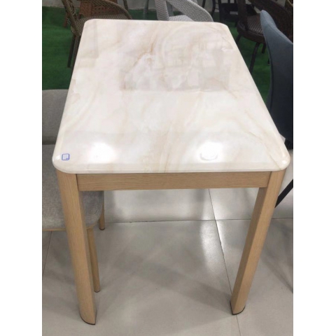 勝芳餐桌批發(fā) 理石餐臺(tái) 歐式餐桌椅 巖板餐臺(tái) 簡(jiǎn)約餐桌椅 小戶(hù)型理石餐桌  餐廳家具  百思德家具