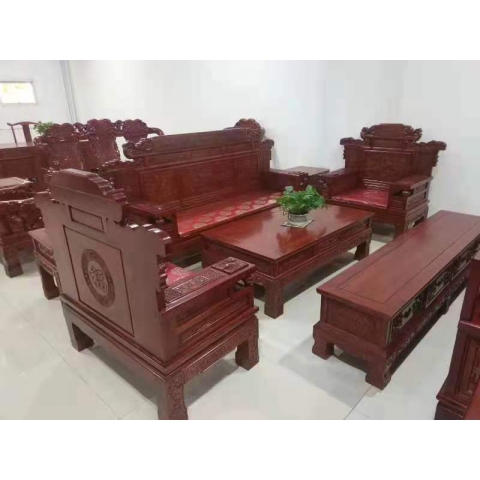 勝芳沙發批發 沙發 實木 現代簡約 客廳 沙發組合 小戶型 中式家具 冬夏兩用 現代簡約 雙全實木家具