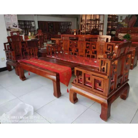 勝芳沙發批發 沙發 實木 現代簡約 客廳 沙發組合 小戶型 中式家具 冬夏兩用 現代簡約 雙全實木家具