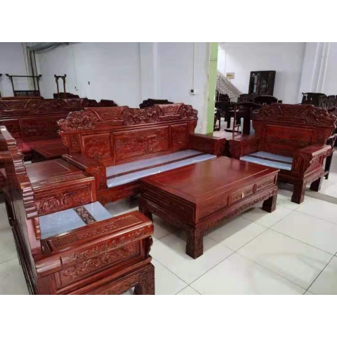 勝芳沙發批發 沙發 實木 現代簡約 客廳 沙發組合 小戶型 中式家具 冬夏兩用 現代簡約 雙全實木家具