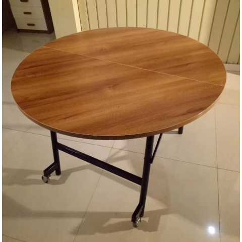 勝芳餐桌批發 酒店餐桌 折疊桌 多人 餐館  飯店 桌子 餐廳酒店家具 雙全實木家具