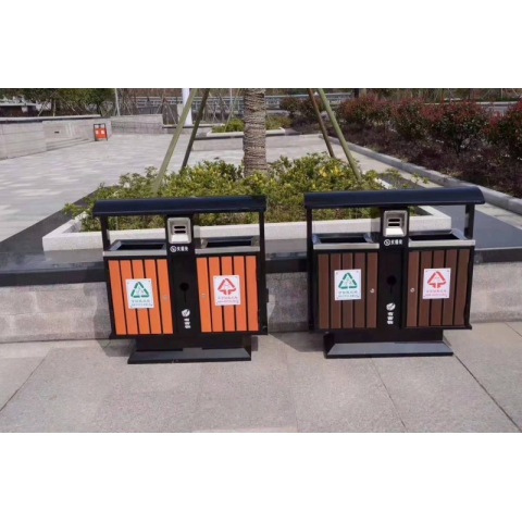 勝芳垃圾分類亭 批發 分類架子 新垃圾分類四分類三分類 垃圾棚 候車亭 垃圾收集點 垃圾投放點  垃圾站  垃圾屋   博涵戶外家具