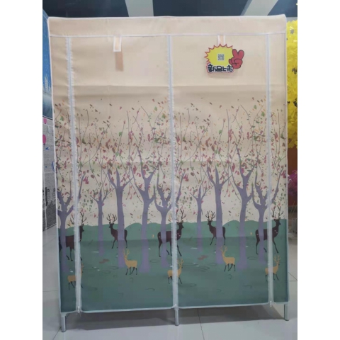 勝芳布衣柜批發 布衣柜 布衣櫥 折疊衣柜 加厚環保無膠布衣柜 加固衣柜 防塵衣柜 簡易衣柜 便攜衣柜  京華家具