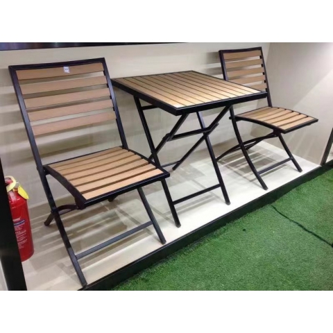 勝芳桌椅批發 塑木戶外桌椅 桌椅組合 木條桌椅 長桌長凳 戶外圓桌 戶外椅子 扶手椅 戶外家具 博涵家具