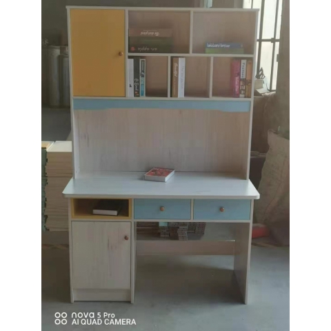 勝芳電腦桌批發 電腦臺 寫字臺 帶抽屜電腦桌 家用臺式 木質電腦桌 書房家具 臥室家具 書桌  兄弟家具