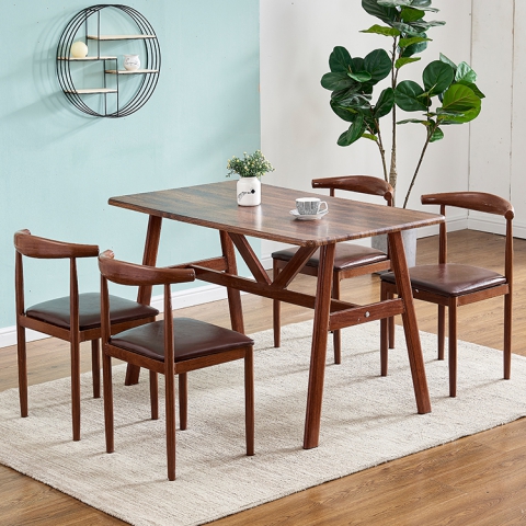 勝芳飯店餐桌椅批發 HK桌 吸塑桌 牛角椅 太師椅 食堂桌椅 快餐桌椅 轉印桌 圓桌 餐廳桌椅 強利家具批發