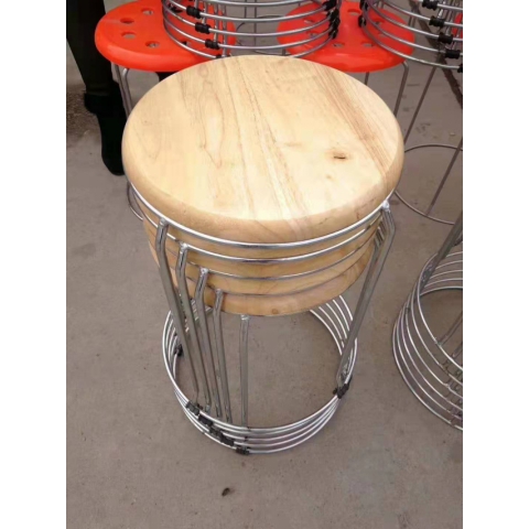 勝芳鐵腿凳子批發 三腿凳子 鐵質凳子 鋼筋凳 套凳 圓凳 簡易家具 寰宇家具