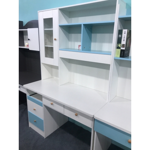 勝芳電腦桌批發 書桌書架組合 一體桌 現代簡約家用學生電腦臺式桌 臥室書柜 寫字桌子  寫字桌 寫字臺 辦公桌 典侖家具批發