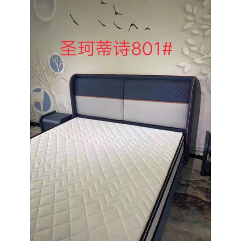 勝芳軟床批發 香河整床 不含床墊 標配兩拼大箱 軟床批發 軟床 雙人床 布藝床 皮藝床 臥室床 婚床 圣珂蒂詩家具