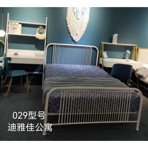 勝芳鐵床批發 歐式鐵藝床 復古旅館鐵架床 雙人床 酒店公寓床 臥室鐵架床 公主床 金屬床 迪雅佳家具