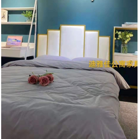 勝芳鐵床批發 歐式鐵藝床 復古旅館鐵架床 雙人床 酒店公寓床 臥室鐵架床 公主床 金屬床 迪雅佳家具