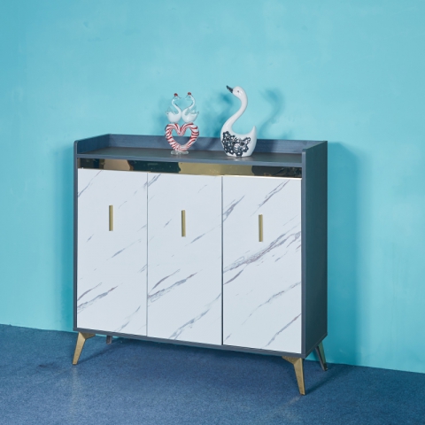 勝芳鞋柜批發 鞋柜 大容量門外玄關儲物柜 鞋架 簡約現代輕奢柜 小戶型陽臺收納柜 板式鞋柜 烤漆鞋柜 典侖家具批發