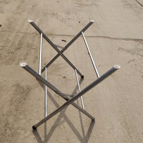 勝芳折疊桌架批發 地攤桌架 簡易折疊餐桌架 長方形簡易折疊餐桌架 餐桌 酒店大圓桌 飯店折疊桌 小戶型家用折疊飯桌 金寶家具