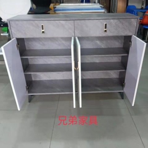 勝芳鞋柜批發 鞋柜 大容量門外玄關儲物柜 鞋架 簡約現代輕奢柜 小戶型陽臺收納柜 板式鞋柜 烤漆鞋柜 兄弟家具