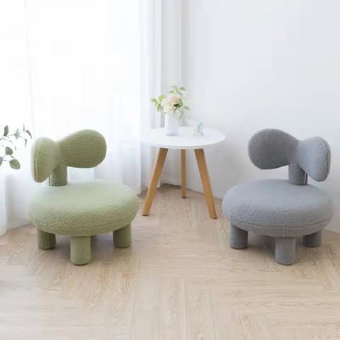 勝芳凳子批發 兒童小凳子 靠背家用矮凳 時尚創意椅子 簡約客廳換鞋凳 小板凳 輕奢現代 單人椅 臥室客廳懶人沙發 鴻宇家具