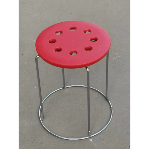 勝芳鐵腿凳子批發 三腿凳子 鐵質凳子 鋼筋凳 套凳 圓凳 簡易家具 寰宇家具