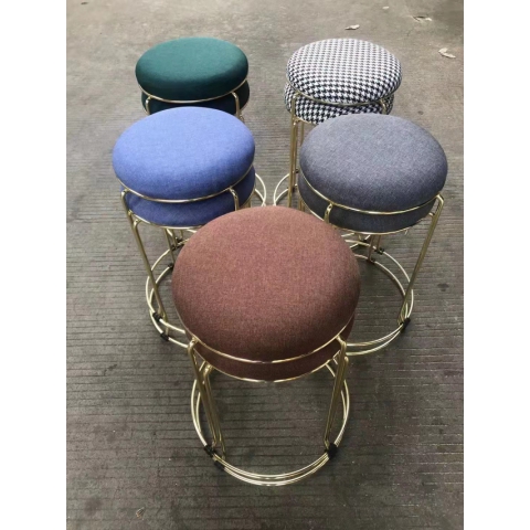 勝芳鐵腿凳子批發 三腿凳子 鐵質凳子 鋼筋凳 套凳 圓凳 簡易家具 寰宇家具