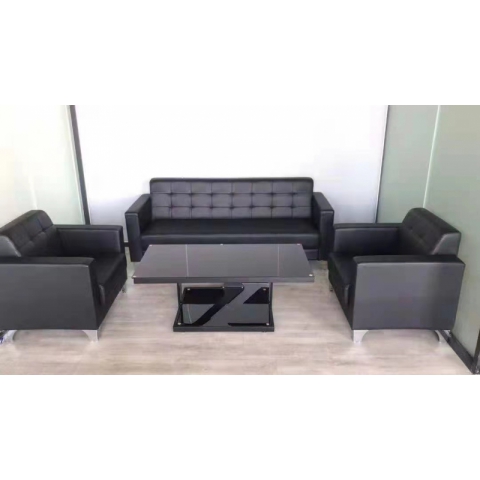 勝芳沙發批發 商務辦公沙發 休閑沙發 沙發三件套客廳沙發皮革沙發 會客接待室沙發 經理室沙發  三人位沙發 雙人位沙發單人位沙發時尚鐵藝沙發茶幾組合大洋家具