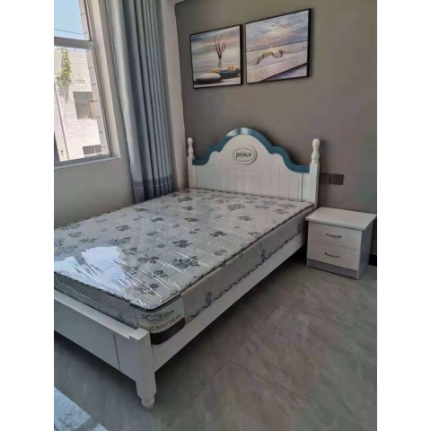 勝芳床鋪批發 雙人床 實木床 鐵條床 折疊雙人床 木質雙人床 雙人板床 北歐家具 臥室家具 酒店家具 宇鑫家具