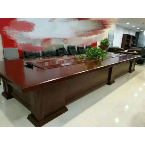 勝芳會議桌批發 辦公室小型會議桌 長條辦公會議桌 長條桌 簡約現代大培訓桌  中瑞家具