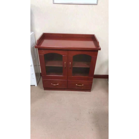 勝芳茶水柜批發 儲物柜 實木茶水柜 實木辦公儲物柜 辦公家具 中瑞家具