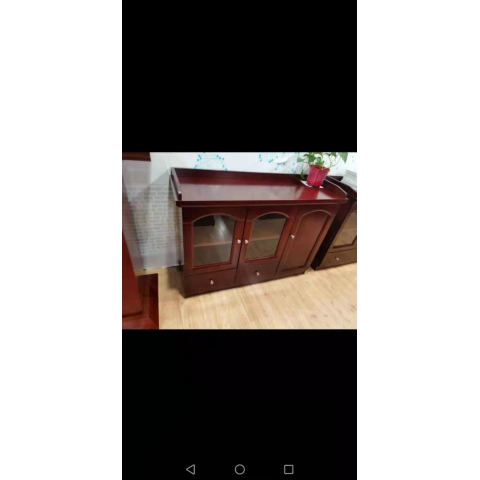 勝芳茶水柜批發 儲物柜 實木茶水柜 實木辦公儲物柜 辦公家具 中瑞家具