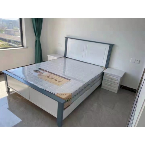 勝芳床鋪批發 雙人床 實木床 鐵條床 折疊雙人床 木質雙人床 雙人板床 北歐家具 臥室家具 酒店家具 宇鑫家具