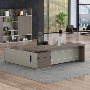 勝芳經理桌批發 辦公桌批發 老板辦公桌椅組合 經理桌 總裁桌 主管桌 部門經理桌 簡約現代辦公家具 大班臺 副臺可移動 支持定制 昱森智創辦公家具批發