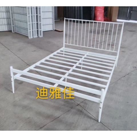 勝芳鐵床批發 歐式鐵藝床 復古旅館鐵架床 雙人床 酒店公寓床 臥室鐵架床 公主床 金屬床 迪雅佳家具