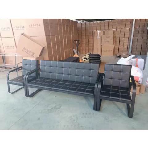 勝芳沙發批發 商務辦公沙發 休閑沙發 沙發三件套客廳沙發皮革沙發 會客接待室沙發 經理室沙發  三人位沙發 雙人位沙發單人位沙發時尚鐵藝沙發茶幾組合大洋家具