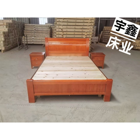 勝芳床鋪批發 雙人床 實木床 鐵條床 折疊雙人床 木質雙人床 雙人板床 北歐家具 臥室家具 酒店家具 宇鑫家具