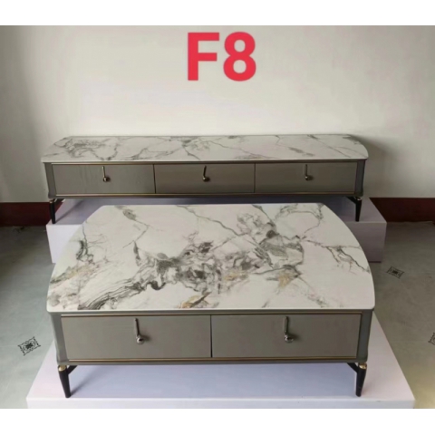 勝芳茶幾電視柜批發巖板成套批發 板式茶幾電視柜 客廳家具 簡約 簡歐 時尚家具歐式 創意家具  博延家具