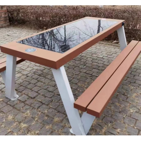 勝芳桌椅批發 塑木戶外桌椅 桌椅組合 木條桌椅 長桌長凳 戶外圓桌 戶外椅子  戶外家具 博涵家具