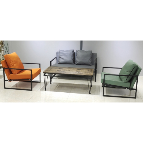 勝芳輕奢現代鐵藝沙發  小戶型網紅沙發 工作室接待組合沙發 現代簡約沙發 服裝店 辦公室 會客沙發  正尚家具批發