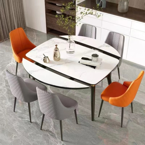 勝芳餐桌批發 桌子 餐臺 餐桌 時尚餐桌 輕奢餐桌 小戶型餐桌 巖板桌 餐廳家具 廚房家具 華陽家具