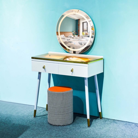 勝芳梳妝臺批發(fā) 現(xiàn)代簡約型 網(wǎng)紅小型化妝桌 輕奢 梳妝臺 梳妝桌 化妝柜 梳妝臺 化妝臺 化妝桌 典侖家具