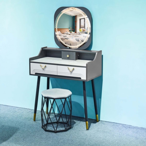 勝芳梳妝臺批發 現代簡約型 網紅小型化妝桌 輕奢 梳妝臺 梳妝桌 化妝柜 梳妝臺 化妝臺 化妝桌 典侖家具