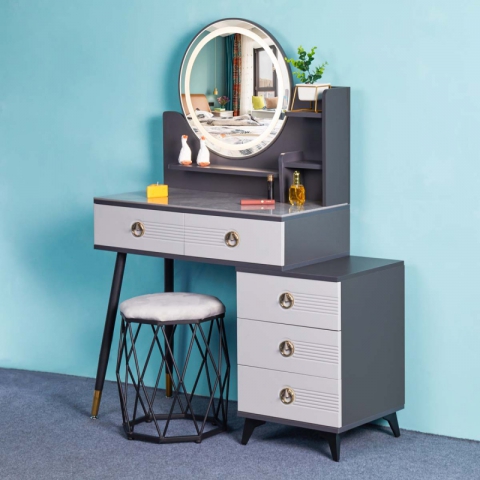 勝芳梳妝臺批發 現代簡約型 網紅小型化妝桌 輕奢 梳妝臺 梳妝桌 化妝柜 梳妝臺 化妝臺 化妝桌 典侖家具