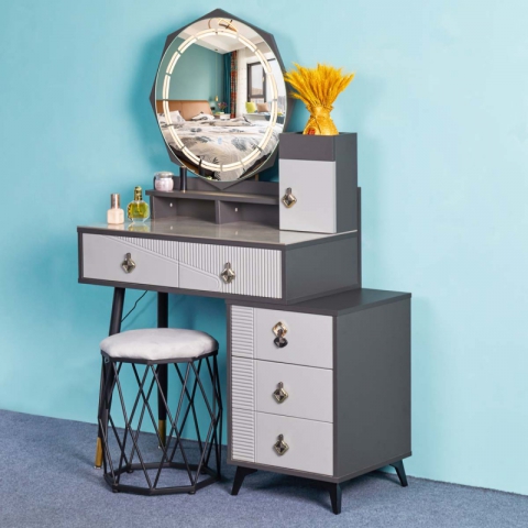 勝芳梳妝臺批發 現代簡約型 網紅小型化妝桌 輕奢 梳妝臺 梳妝桌 化妝柜 梳妝臺 化妝臺 化妝桌 典侖家具