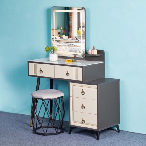 勝芳梳妝臺批發 現代簡約型 網紅小型化妝桌 輕奢 梳妝臺 梳妝桌 化妝柜 梳妝臺 化妝臺 化妝桌 典侖家具