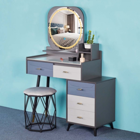 勝芳梳妝臺批發 現代簡約型 網紅小型化妝桌 輕奢 梳妝臺 梳妝桌 化妝柜 梳妝臺 化妝臺 化妝桌 典侖家具