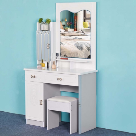 勝芳梳妝臺批發 現代簡約型 網紅小型化妝桌 輕奢 梳妝臺 梳妝桌 化妝柜 梳妝臺 化妝臺 化妝桌 典侖家具