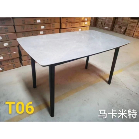 勝芳餐桌批發 巖板餐桌 巖板桌 輕奢簡約現代時尚餐廳家具 小戶型廚房家用 經濟型巖板桌 冠榮家具
